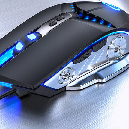Silver Eagle G3Pro Gaming Mechanical Mouse Wired Silent Game Usb External Amazon Cross-Border Manufacturer Wholesale
