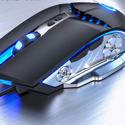 Silver Eagle G3Pro Gaming Mechanical Mouse Wired Silent Game Usb External Amazon Cross-Border Manufacturer Wholesale