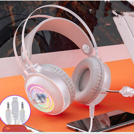 Headset computer headset wired