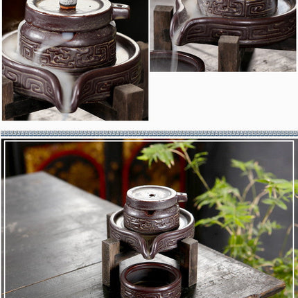 Japanese-style Ceramic Indoor View Of Smoke And Clouds Craft Ornaments