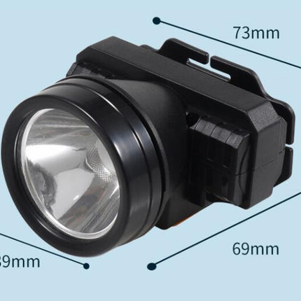 Long Shot Side Miner S Lamp With Head Mounted Flashlight