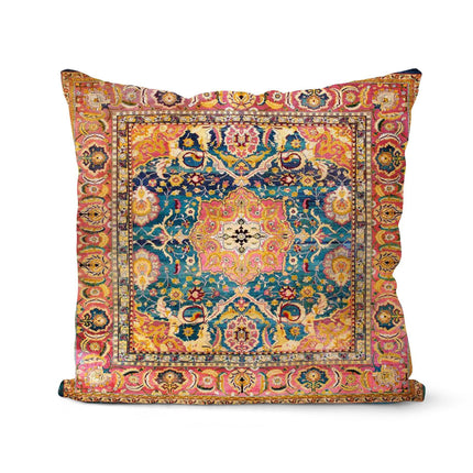 New Retro Abstract Geometric Ethnic Style Pillowcase Home Soft Furnishing American Sofa Cushion