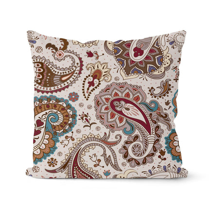 New Retro Abstract Geometric Ethnic Style Pillowcase Home Soft Furnishing American Sofa Cushion
