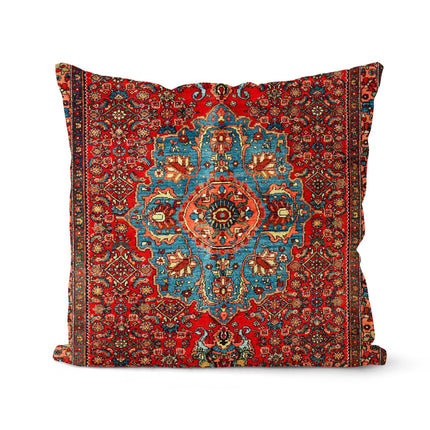 New Retro Abstract Geometric Ethnic Style Pillowcase Home Soft Furnishing American Sofa Cushion
