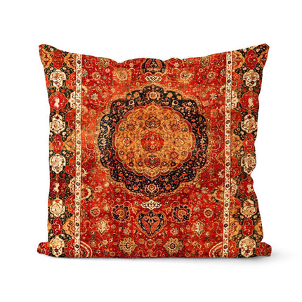 New Retro Abstract Geometric Ethnic Style Pillowcase Home Soft Furnishing American Sofa Cushion