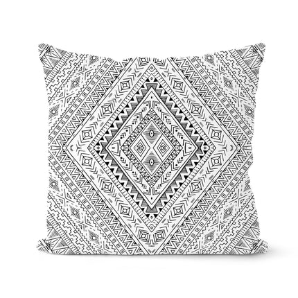 New Retro Abstract Geometric Ethnic Style Pillowcase Home Soft Furnishing American Sofa Cushion