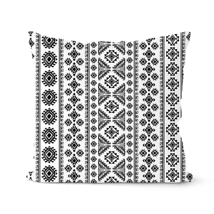 New Retro Abstract Geometric Ethnic Style Pillowcase Home Soft Furnishing American Sofa Cushion