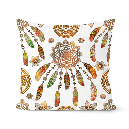 New Retro Abstract Geometric Ethnic Style Pillowcase Home Soft Furnishing American Sofa Cushion