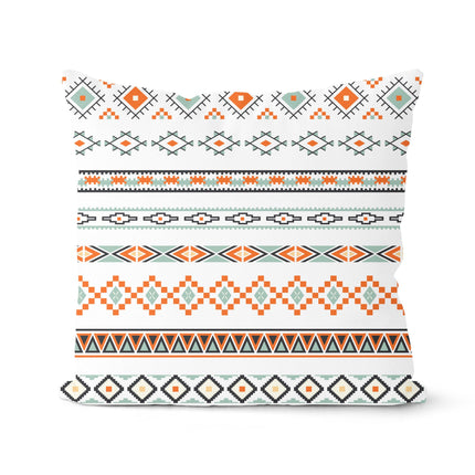 New Retro Abstract Geometric Ethnic Style Pillowcase Home Soft Furnishing American Sofa Cushion