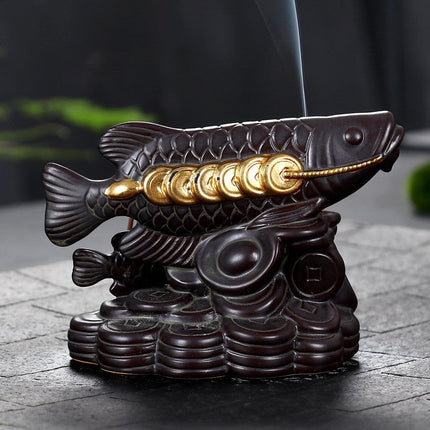Ceramic Indoor Home Furnishing Decoration Arowana