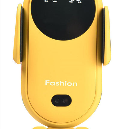 New S11 Car Wireless Charging Mobile Phone Navigation Bracket Infrared Sensor 10W Fast Charging Custom Gift