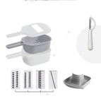 Grey nine piece set / Tableware