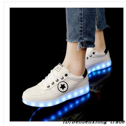 New American stars Luminous light up Unisex shoes