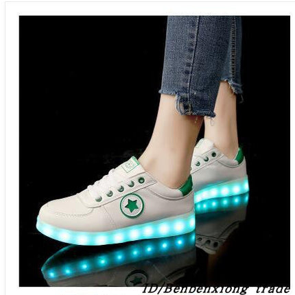 New American stars Luminous light up Unisex shoes