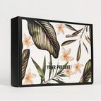 Refreshing green leaf flower / 30x20x5