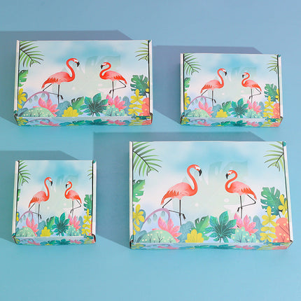 Color Gift Airplane Box Carton Extra Hard Express Box Hanfu Packaging Box