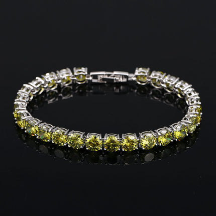 BeaQueen Bridesmaids Luxury CZ Crystal Jewelry Brilliant