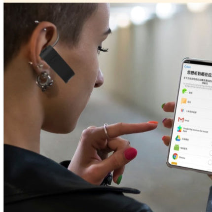 White Language Translator Earbuds 25 Languages Online Instant Translation US