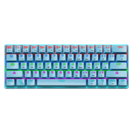 Crack K28 Wireless Bluetooth Mechanical Keyboard Gaming Office Computer Mobile Phone Tablet Notebook Rgb Wired Keyboard