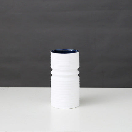 Creative Threaded Ceramic Vase, Flower Arrangement, Home Decoration, New Chinese Ornaments