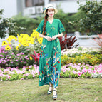 Green / Short sleeve / M