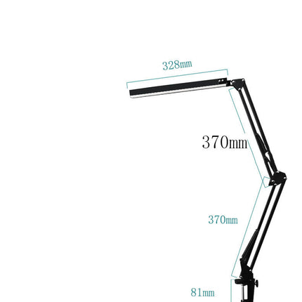 LED Folding Long Arm Eye Reading Table Lamp
