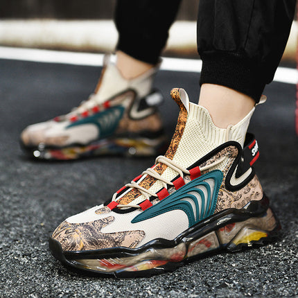 New Sports Shoes Shock Absorption Running Shoes Wild Aj1 Shoes Men's Trendy Blade Shoes