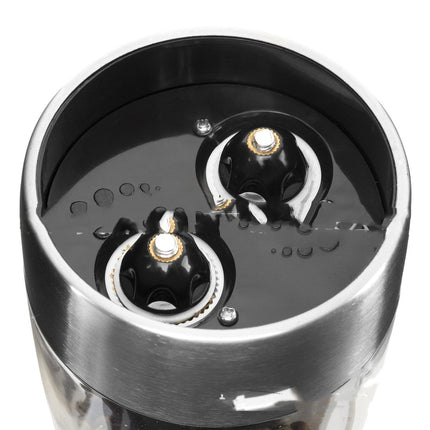 2 In1 Stainless Steel Pepper Grinder Kitchen Tools Portable