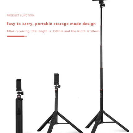 Compatible with Apple, Bluetooth Tripod Mobile Phone Holder Live Selfie