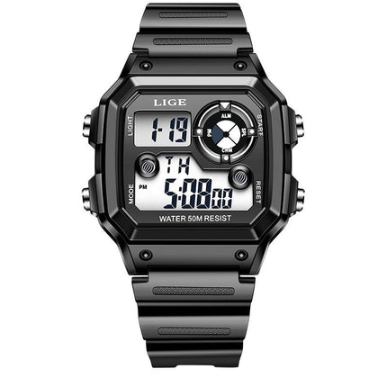 Electronic Watch Unisex Watch Luminous Display Watch Multifunctional