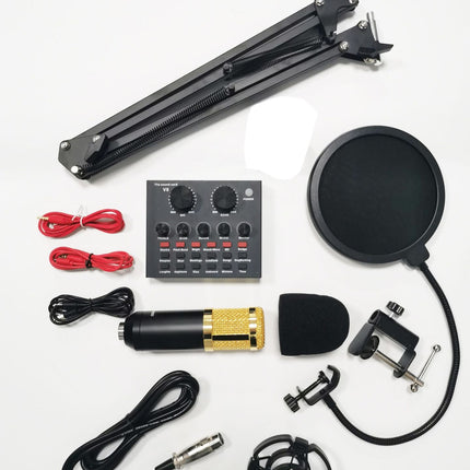 Manufacturers Direct Capacitor Microphone Bm800 Plug And Play Mobile Phone Computer General Karaoke Shoumai Set Wholesale