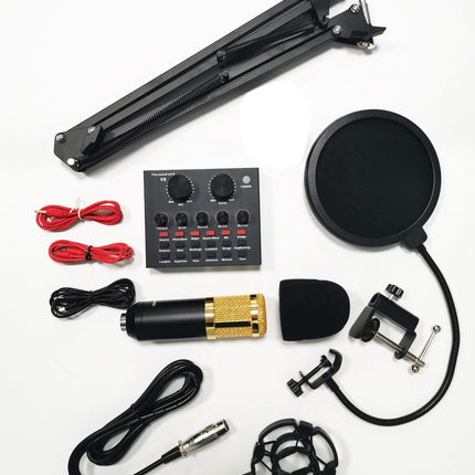 Manufacturers Direct Capacitor Microphone Bm800 Plug And Play Mobile Phone Computer General Karaoke Shoumai Set Wholesale