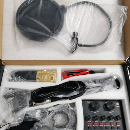 Manufacturers Direct Capacitor Microphone Bm800 Plug And Play Mobile Phone Computer General Karaoke Shoumai Set Wholesale