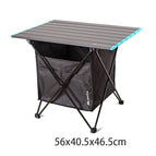 Medium table and hanging bag