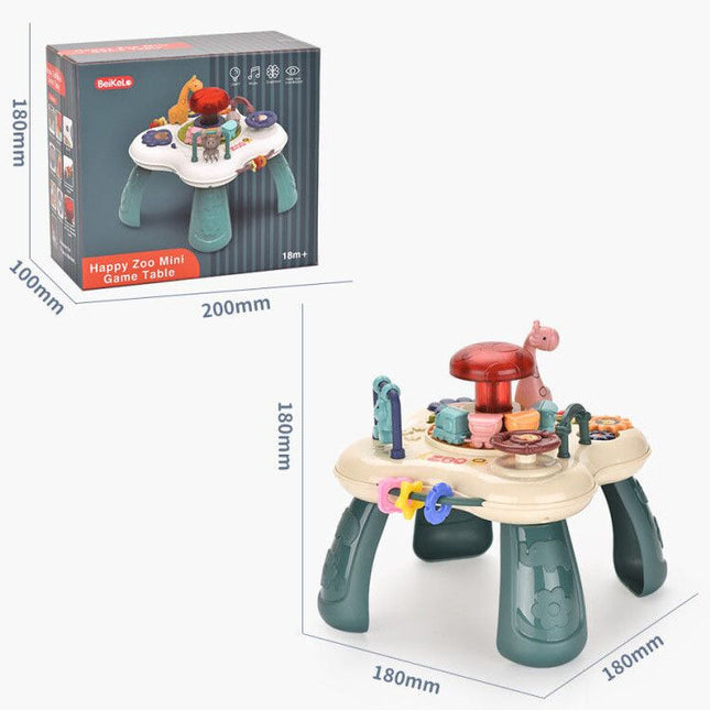 Children's Multifunctional Toy Table Animal Park