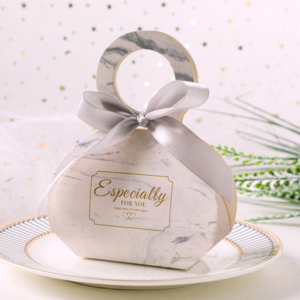 Wedding Creative Portable Paper Box Net Red Wedding Candy Bag Wedding Candy Gift Box