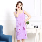 Printed purple / 80x135cm