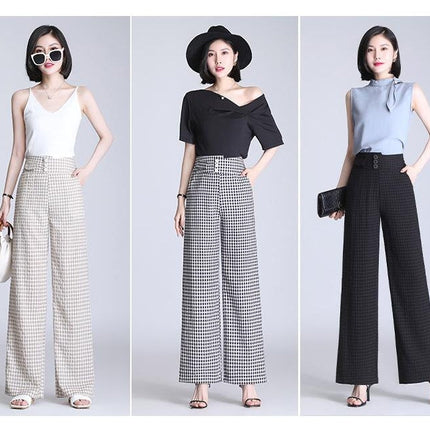 High Waist Cool Wide Leg Pants