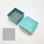 Green / 6.5x6.5cm / Single jewelry box
