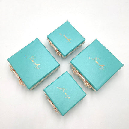 Blue Gift Box Bow Knot Bracelet Bracelet Box
