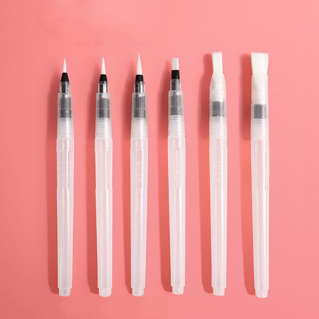 Fan-shaped foldable solid watercolor paint