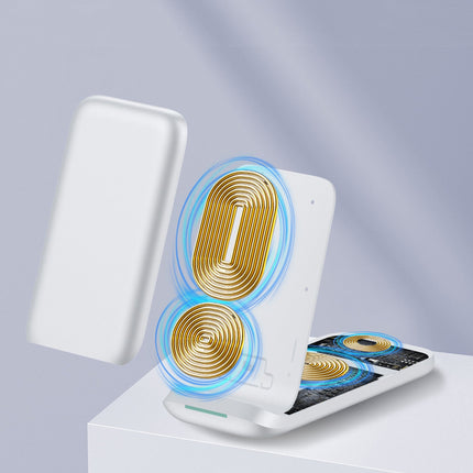Three In One Foldable Wireless Charger Supports