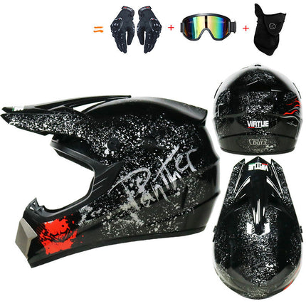Full Cover Four Seasons Off-road Helmet Racing Downhill Cap Kart