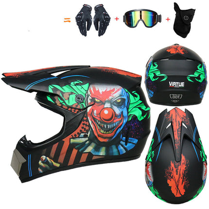 Full Cover Four Seasons Off-road Helmet Racing Downhill Cap Kart