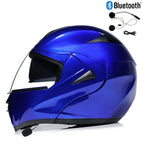 Clear Blue / Has bluetooth / L