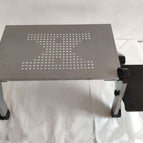 Double fan silver