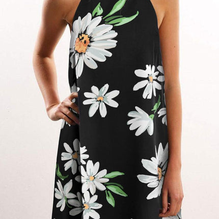 Women's Dress Summer New Product Printed Camisole Mid Length Skirt