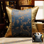Gold & Navy Blue / Pillowcase / 30x42cm