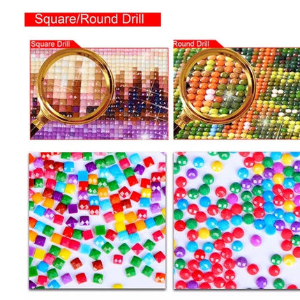 Full Drill Diamond Embroidery 5d Diy Diamond Painting Beach Dinner Cross Stitch Diamond 2019 Pictures Of Rhinestones Home Decor