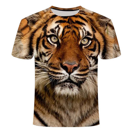 Lion Anime 3d Printed T-shirt